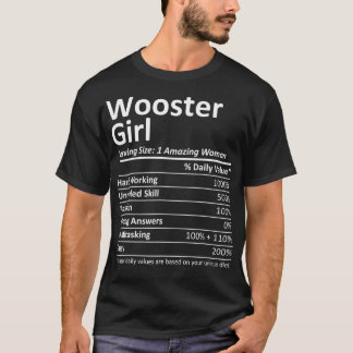 Camiseta WOOSTER CHICA OH OHIO Funny City Home Roots USA Gi