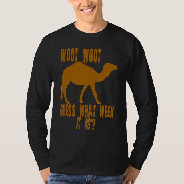Camiseta Woot Adivina Qué Semana Es (Anverso)