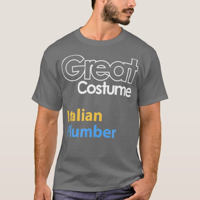 Camiseta Woot Italiano Plumber (Anverso)