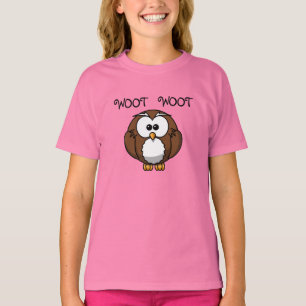 Camiseta Woot Owl Ringer