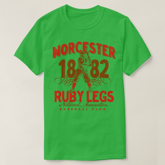 Camiseta Worcester Ruby Legs (Diseño del anverso)