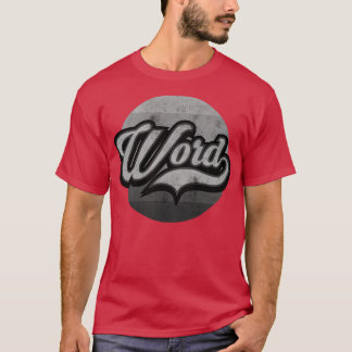 Camiseta Word Up BW