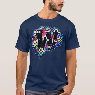 Camiseta Wordle Brain