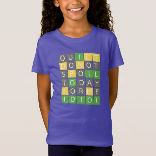 Camiseta Wordle Game