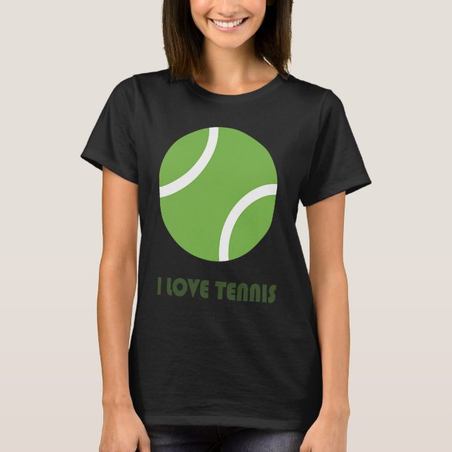 Camiseta Work and life balance My Favourite hobby Tennis (Anverso)