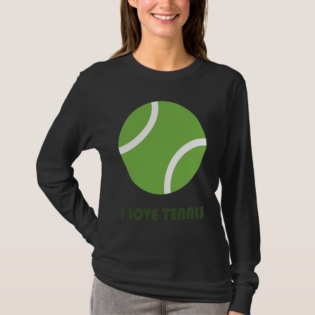Camiseta Work and life balance My Favourite hobby Tennis (Anverso)