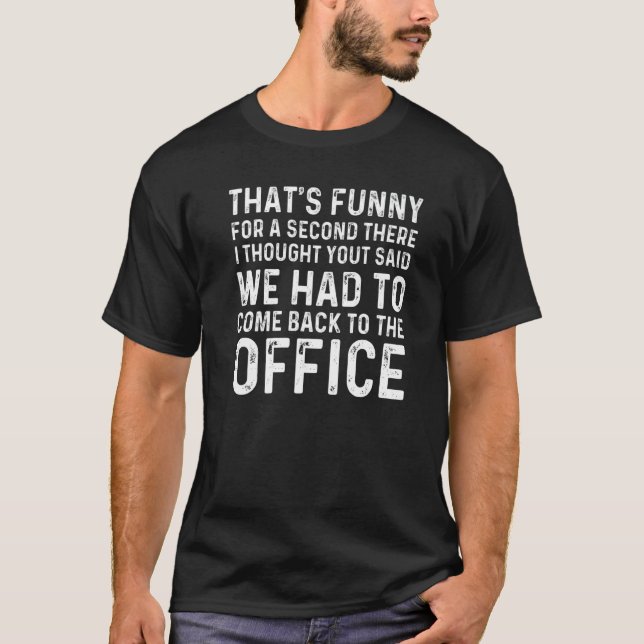 Camiseta Work From Home Virtual Remote Employee (Anverso)