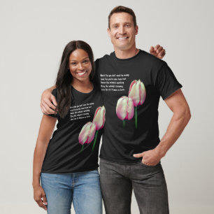 Camiseta Work Love Dance Sing en vivo Inspirador