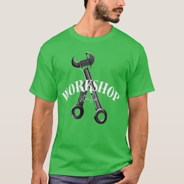 Camiseta Work shop gift (Anverso)