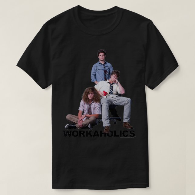 Camiseta Workaholic Hungover Sitting  (Diseño del anverso)