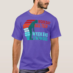 Camiseta Workday Nail Tech Weekend Swinger Golfer Golfing
