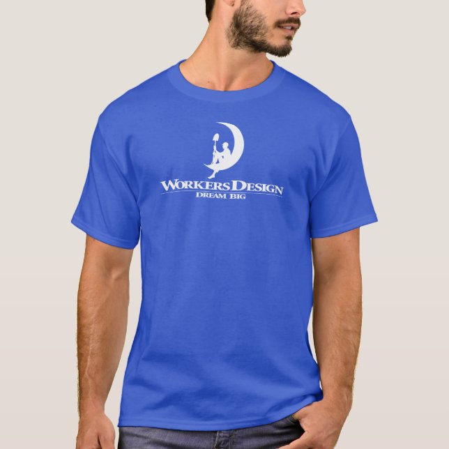Camiseta workers design t-shirt logo parody (Anverso)