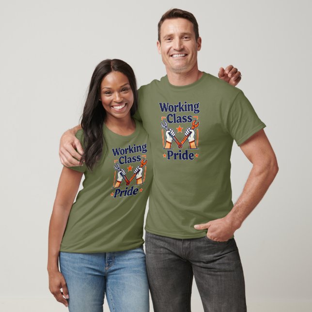Camiseta Working Class Pride Tools and Strength Design (Unisexo)