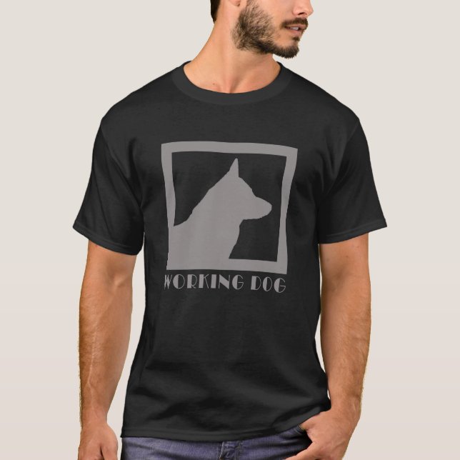 Camiseta Working Dog German Shepherd (Anverso)