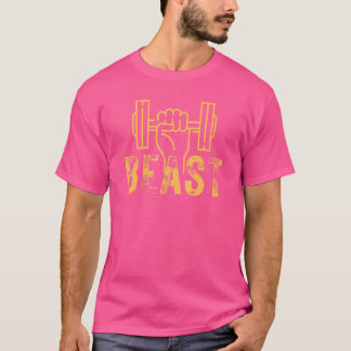 Camiseta Workout Beast Yellow