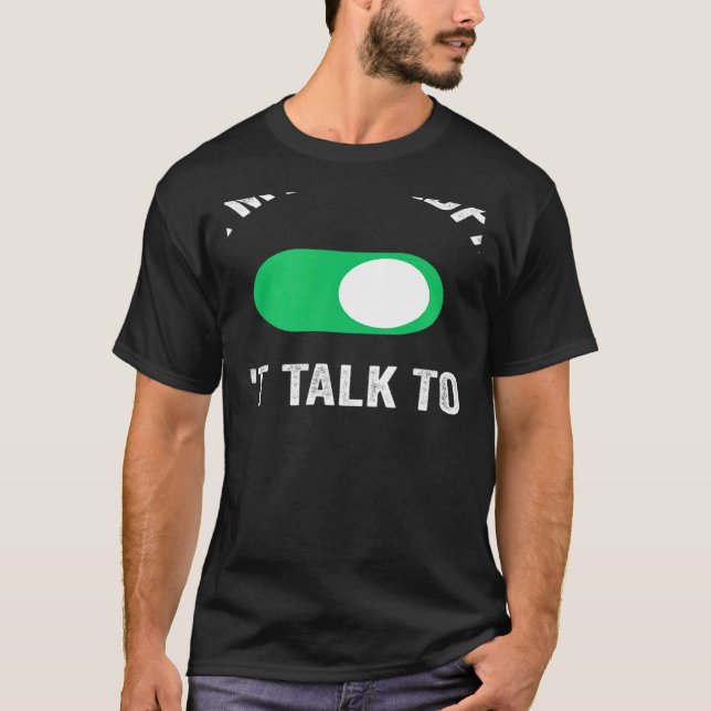 Camiseta Workout don't talk to me (Anverso)