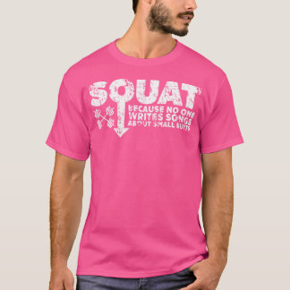 Camiseta Workout Fitness Squat Tshirt Lifting Gift S