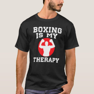 Camiseta Workout Funny Dice Que Boxen Ist Meine Therapie Bo