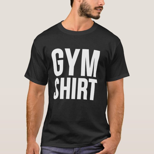 Camiseta Workout Funny Gym T Shirt (Anverso)