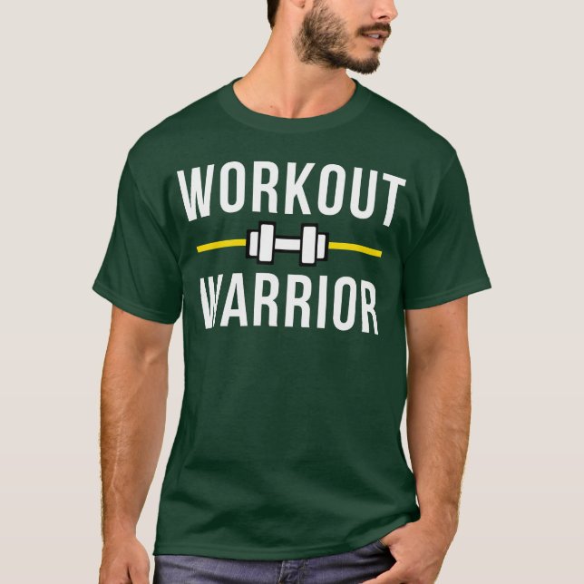 Camiseta Workout Warrior 70s retro (Anverso)
