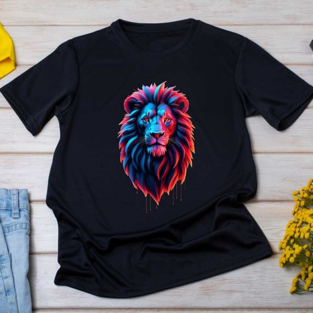 Camiseta World Best Modern Lion king Print T-Shirt (Subido por el creador)