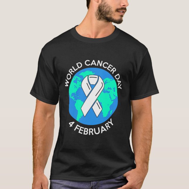 Camiseta World Cancer Day 4. February 3  (Anverso)