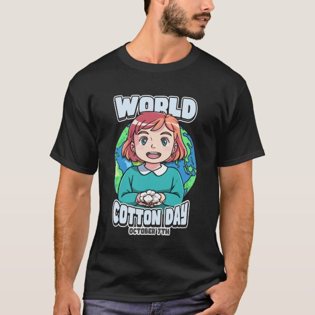 Camiseta World Cotton October 7th Day (Anverso)