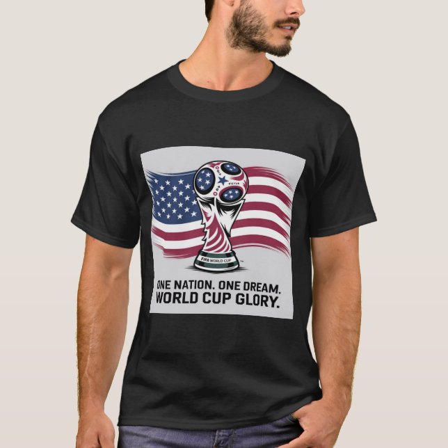 Camiseta World Cup Glory – USA Soccer T-Shirt (Anverso)
