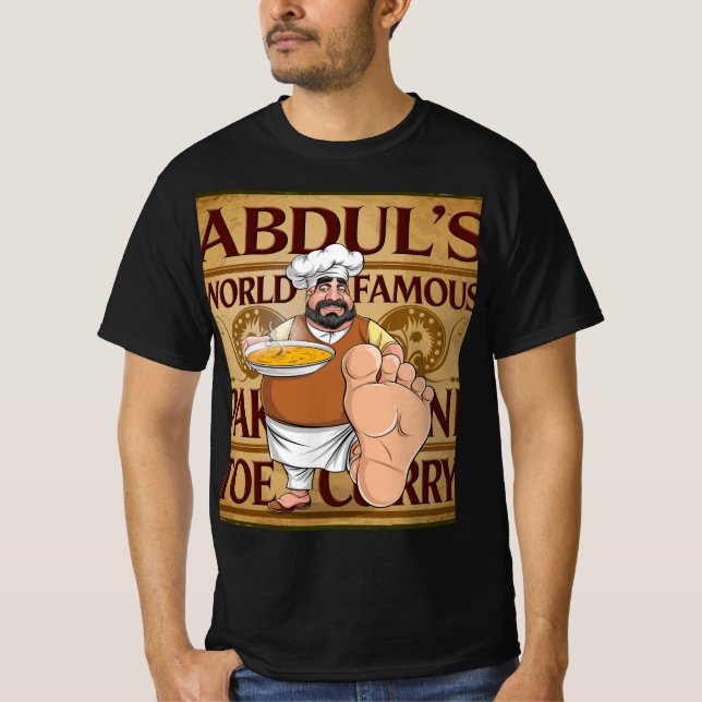 Camiseta world famous Toe Curry (Anverso)