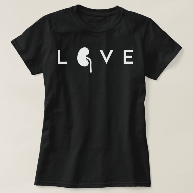 Camiseta World Kidney Day Awareness Campaign Outfit Health  (Diseño del anverso)
