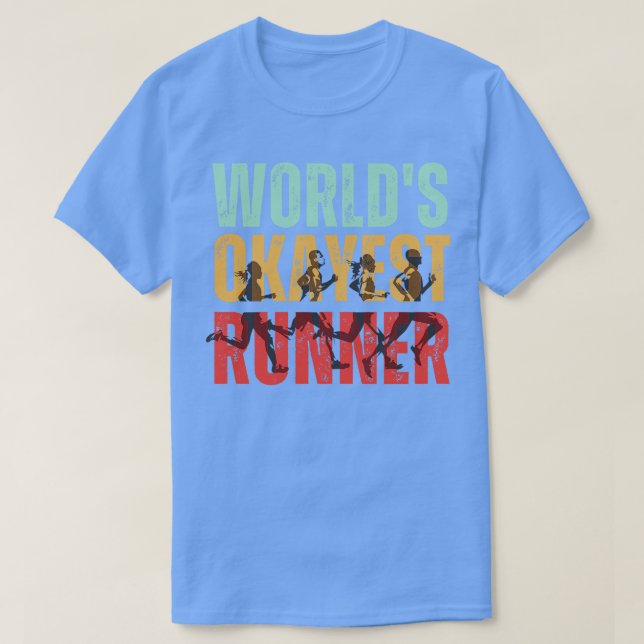 Camiseta World Okayest Runner 2 (Diseño del anverso)