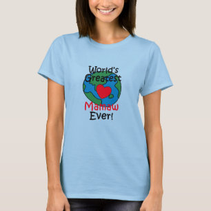 Camiseta World’s Greatest Mamaw Heart