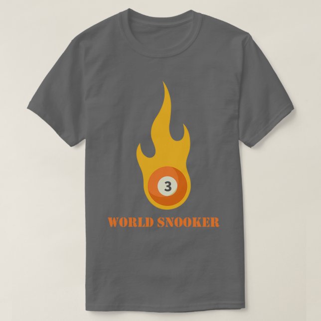 Camiseta World Snooker (Diseño del anverso)
