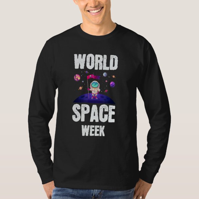 Camiseta World Space Week World (Anverso)