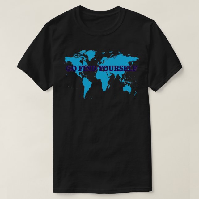Camiseta World Traveller Travel Gift (Diseño del anverso)