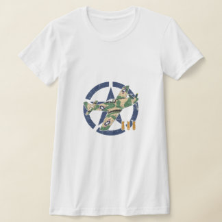 CAMISETA WORLD WAR II AIRCRAFT