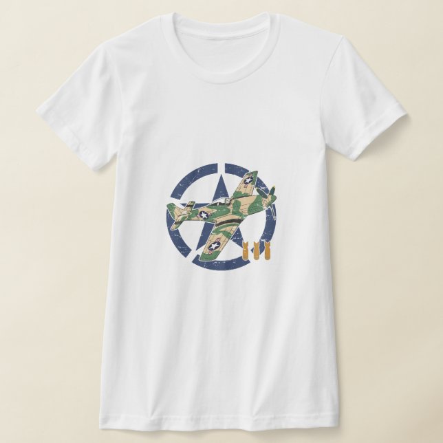 CAMISETA WORLD WAR II AIRCRAFT (Distribución)