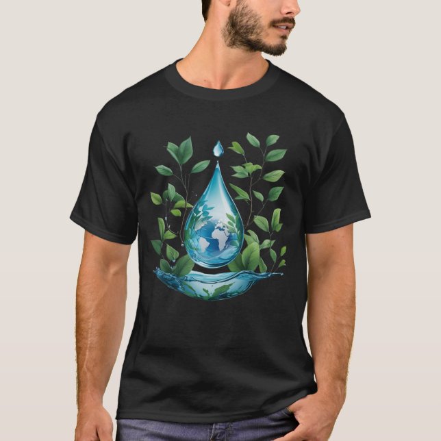 Camiseta World Water Day (Anverso)
