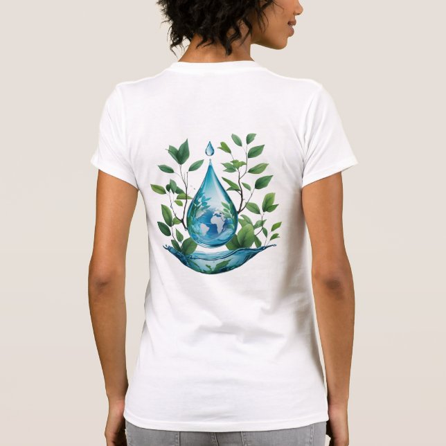 Camiseta World Water Day (Reverso)