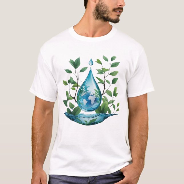 Camiseta World Water Day (Anverso)