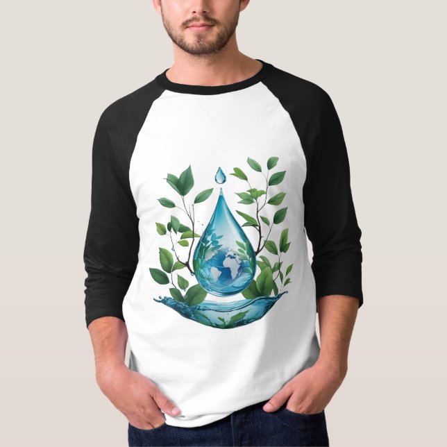 Camiseta World Water Day (Anverso)