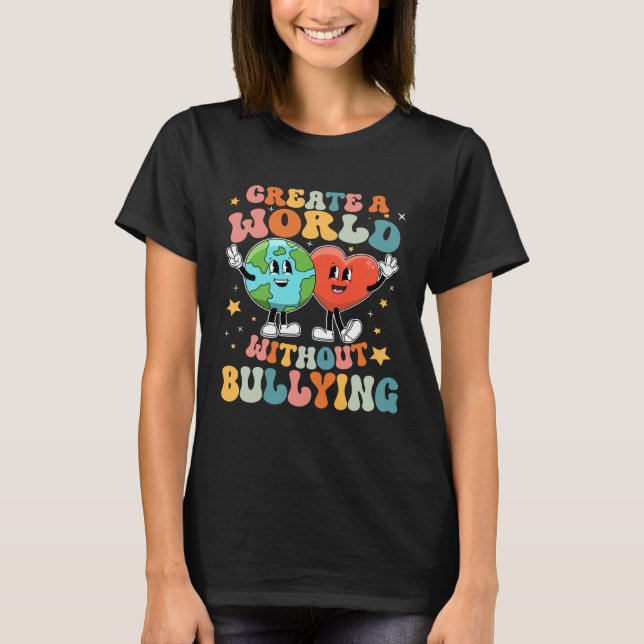 Camiseta World without bullying Teacher Be Kind Unity Day K (Anverso)