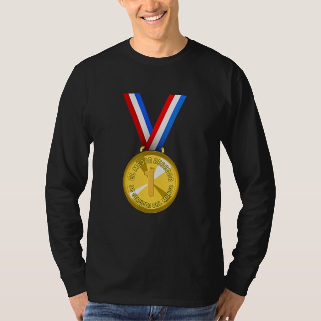 Camiseta World's Best Beer Drinker Award Medal (Anverso)
