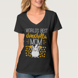 Camiseta World's Best Chinchilla Mom S