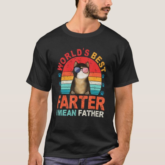 Camiseta Worlds Best Farter I Mean Father Best Dad Ever Coo (Anverso)