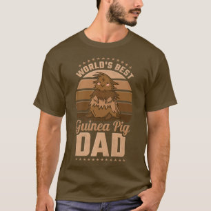 Camiseta World's Best Guinea Pig Dad 