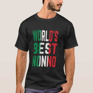 Camiseta World's Best Nonno Grandpa Birthday Father's Day