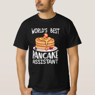 Camiseta World's best pancake assistant