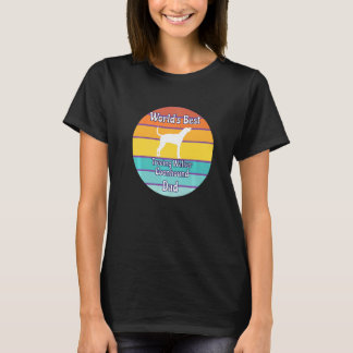 Camiseta World's Best Treeing Walker Coonhound Dad  