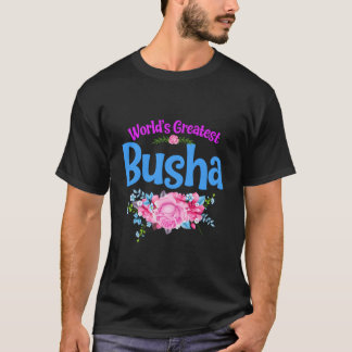 Camiseta World'S Greatest Busha Polish Grandma